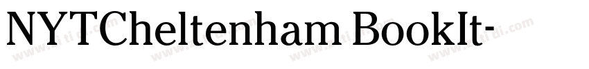 NYTCheltenham BookIt字体转换